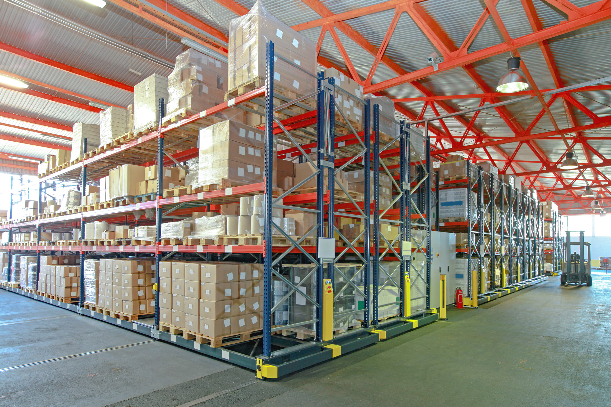 Mobile Pallet Racking System