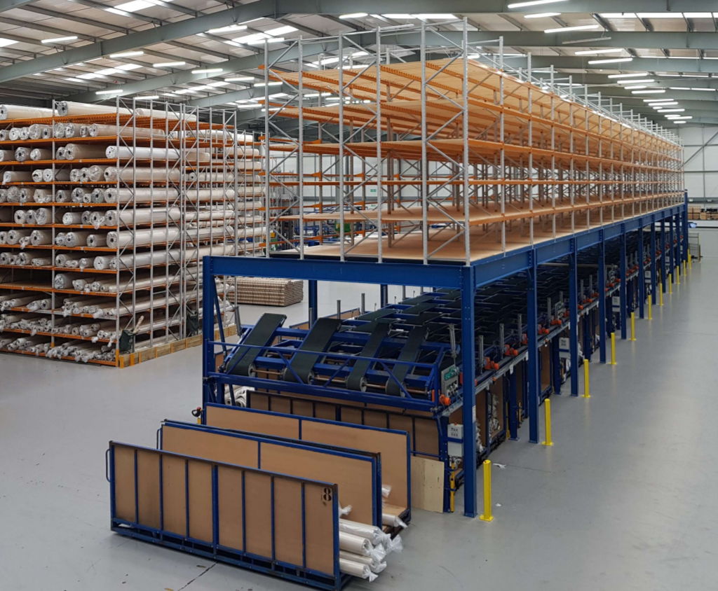 Alliance Carpets Warehouse Racking